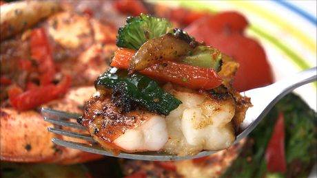 もこみち流　カラフルケイジャンシュリンプ