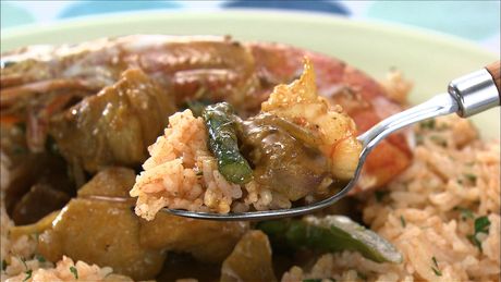 もこみち流　ポークとシュリンプのココナツミルクカレー