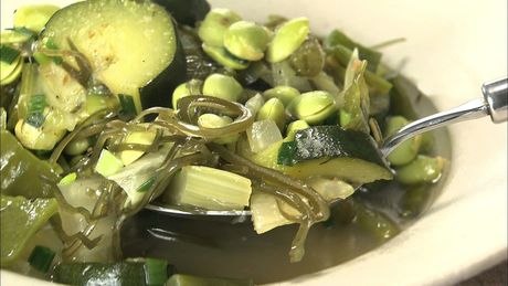 もこみち流　夏野菜の和風スープ