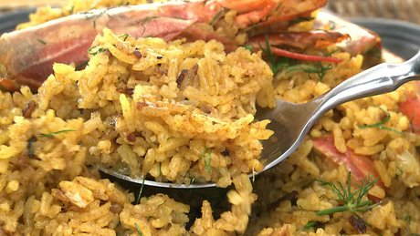 もこみち流　シュリンプ カリーピラフ