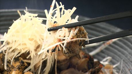 もこみち流　つぶ貝のしょうが煮