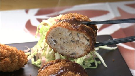 もこみち流　アジとエビのすり身フライ