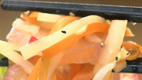 もこみち流　細切り野菜の炒め物