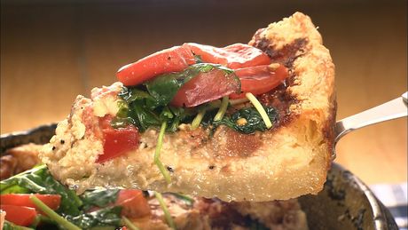 もこみち流　トマトとモッツァレラのキッシュ