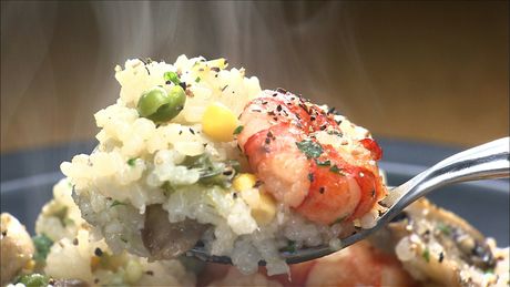 もこみち流　エビピラフ