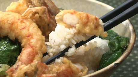 もこみち流　エビ天丼