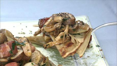 もこみち流　きのこのガレット