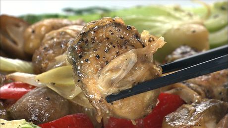 もこみち流　カキのオイスターソース炒め