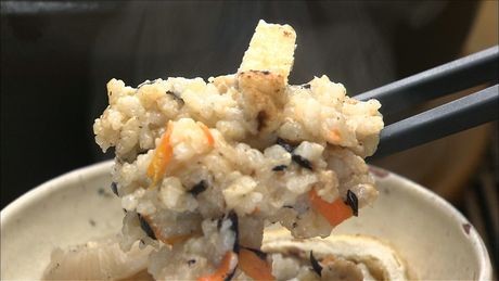 もこみち流　ひじきと大豆の玄米炊き込みごはん