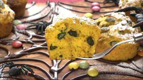 もこみち流　ハロウィーン パンプキンハニーマフィン