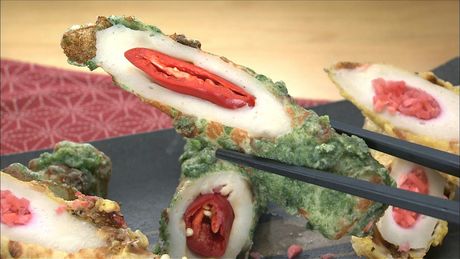 もこみち流　２種のスパイシーちくわ揚げ