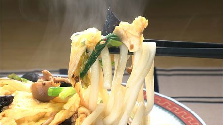 もこみち流　中華風ピリ辛野菜炒めうどん