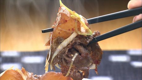 もこみち流　牛肉と大根のピリ辛煮