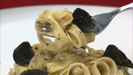 もこみち流　トリュフのクリームパスタ