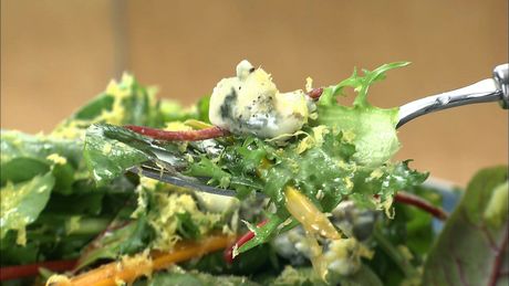 もこみち流　グリーンサラダとブルーチーズ