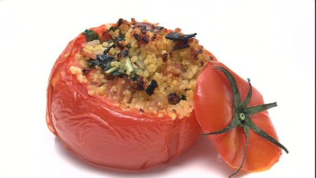 もこみち流　野菜のクスクス詰め　オーブン焼き