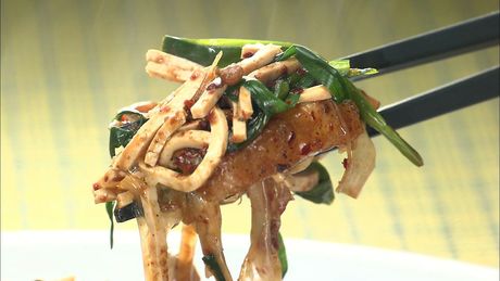 もこみち流　干し豆腐と豚肉の麻婆