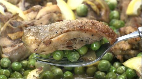 もこみち流　鶏肉とグリーンピースのクミン炒め