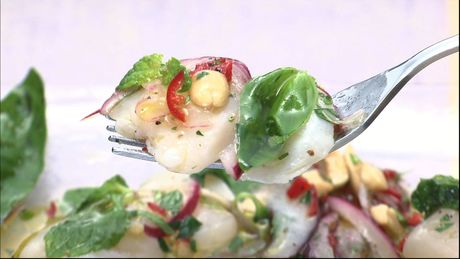 もこみち流　ホタテのカルパッチョ