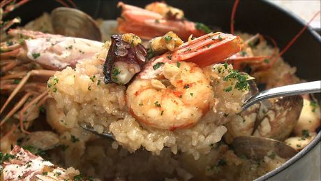 もこみち流　ぜいたく 和風シーフードピラフ
