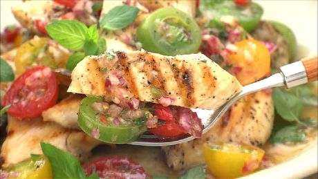 もこみち流　グリルチキン〜ミントサルサソース〜