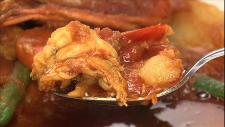 もこみち流　エビとトマトのスープカレー