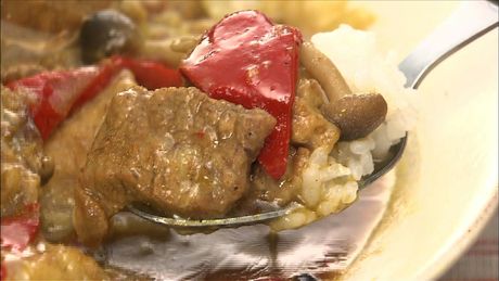 もこみち流　豚バラ肉の和風カレー