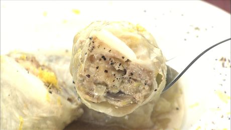 もこみち流　ホタテのロールキャベツ