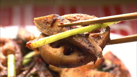 もこみち流　根菜の辛炒め