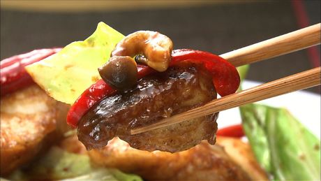 もこみち流　タラの甜麺醤辛炒め