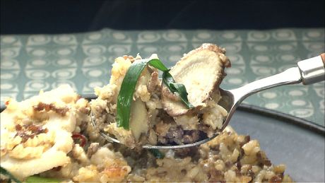 もこみち流　牛ひき肉と根菜のヤキメシ