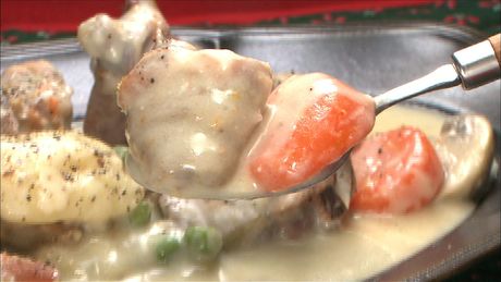 もこみち流　骨付き鶏もも肉のホワイトシチュー