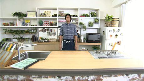 もこみち流　サラミと魚介のパエリア