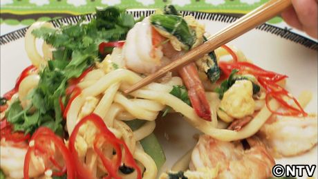 もこみち流　タイ風 焼きうどん