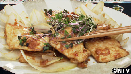 もこみち流　鶏肉と梅のしょうが焼き