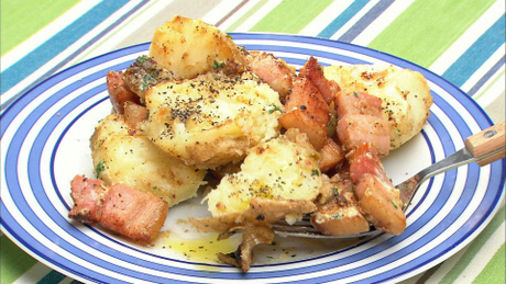 もこみち流　パンチェッタとポテトのサラダ