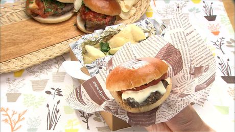 もこみち流　ステーキバーガー