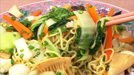 もこみち流　海鮮あんかけ焼きそば