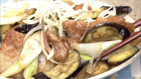 もこみち流　豚となすのシンプル炒め