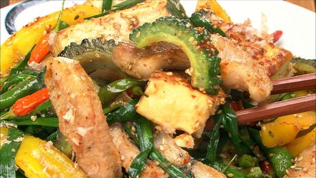 もこみち流　激辛ゴーヤチャンプルー