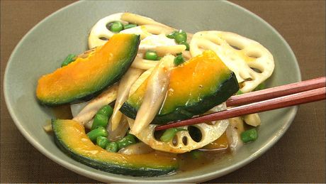 もこみち流　秋野菜のあん炒め