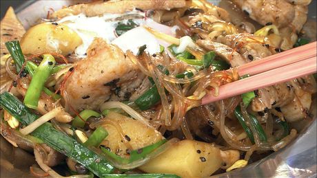 もこみち流　韓国風ピリ辛春雨