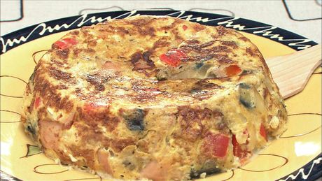 もこみち流　野菜のたくさん入った田舎風スペインオムレツ