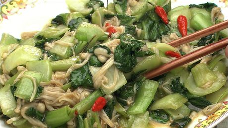 もこみち流　チンゲンサイの炒めもの