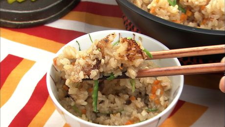 もこみち流　五目炊き込みごはん