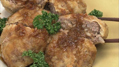 もこみち流　もやし入りメンチカツ