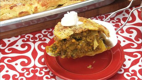 もこみち流　パンプキンミートパイ