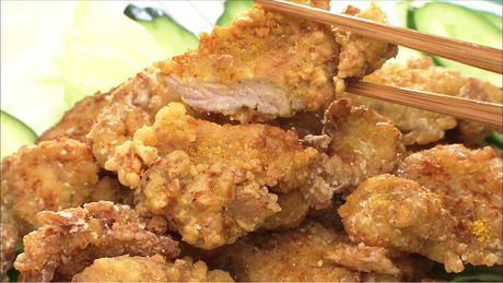 もこみち流　豚の竜田揚げ　カレー風味