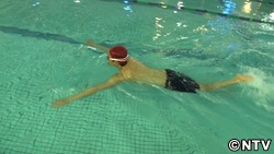 息継ぎ簡単！「８の字泳ぎ」