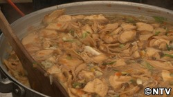 日本一の八戸せんべい汁